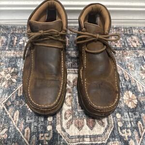 Twisted X Work Chukka Steel‎ Toe Boot Brown Mens Size 7 M
